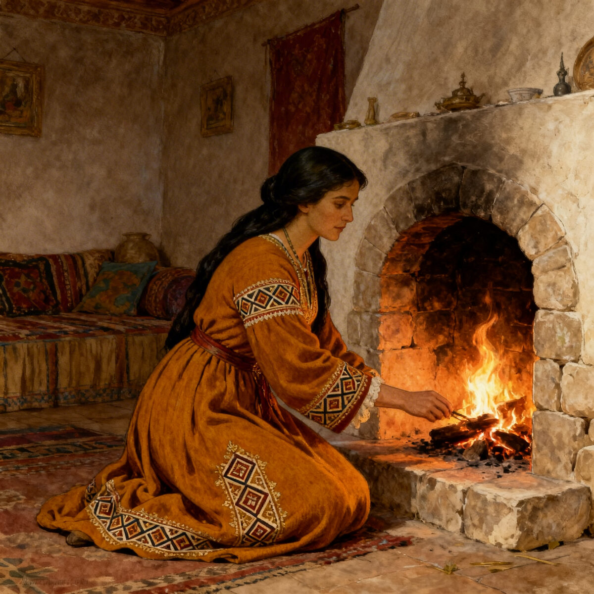 Arya Household Fire Tending