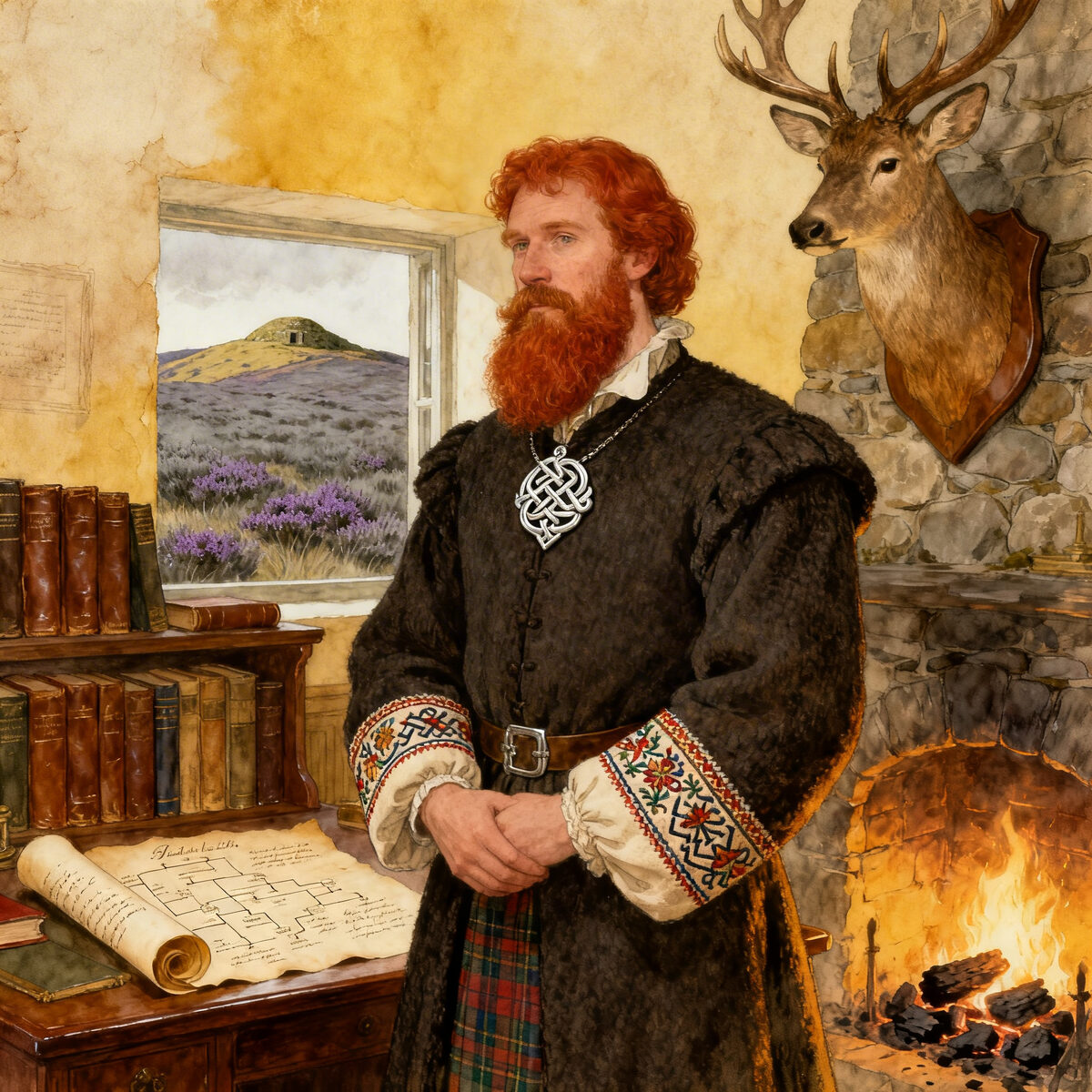 Bretonia Alba Laird Study